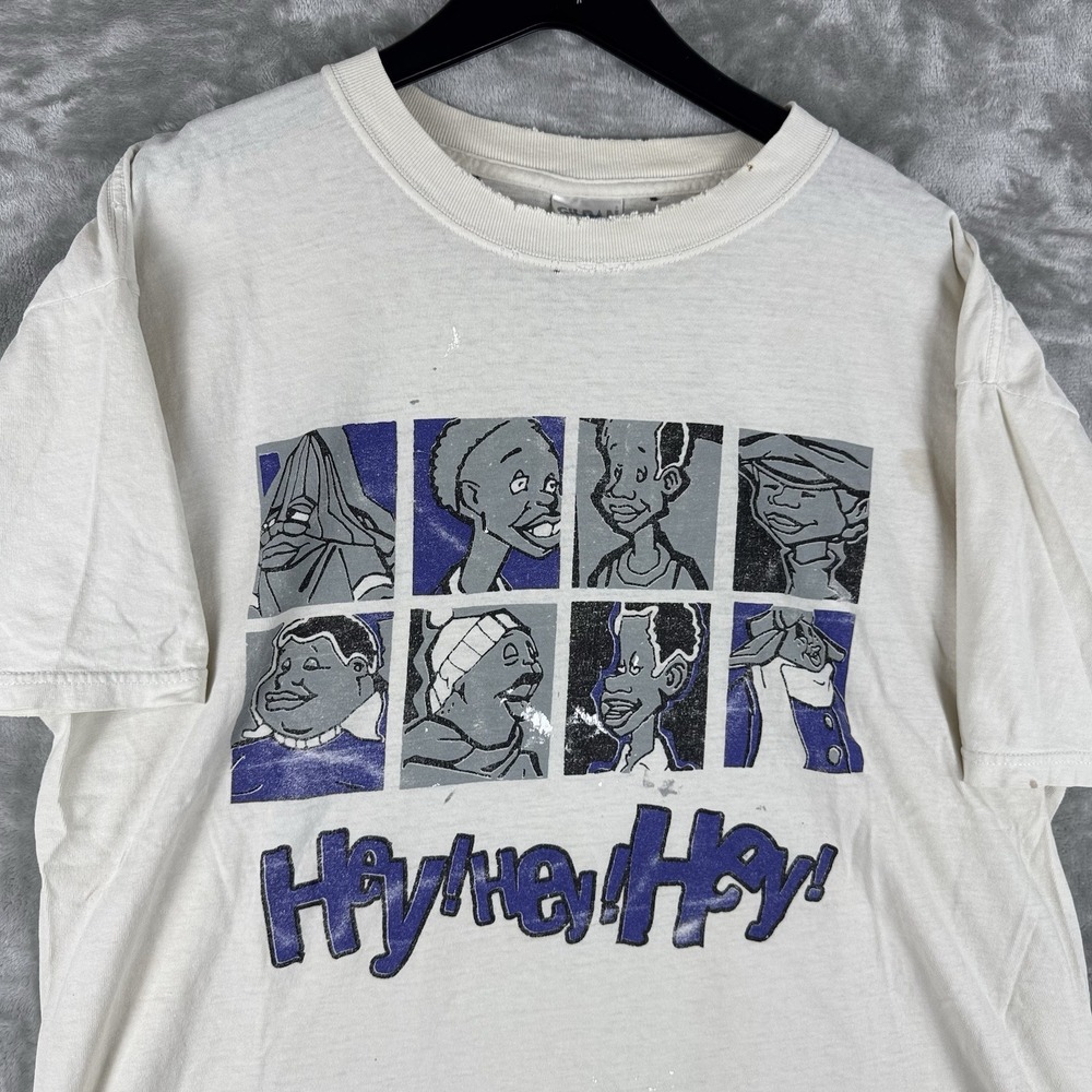 Vintage Gildan Platinum Fubu Fat Albert Graphic T-Shirt‎ Men's Size XL Y2K